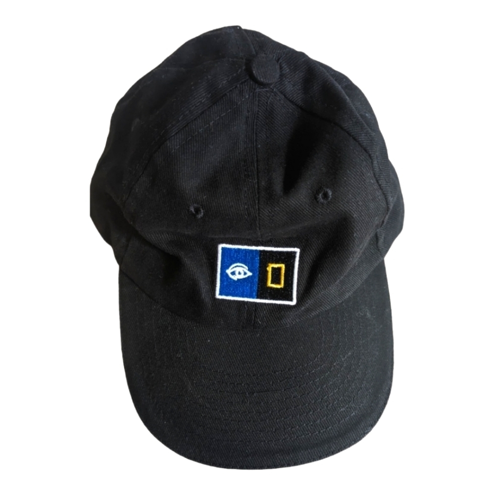 National Geographic Explorer NatGeo Black Baseball Cap Hat Adj. Adult